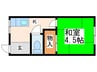杉崎荘 1Kの間取り