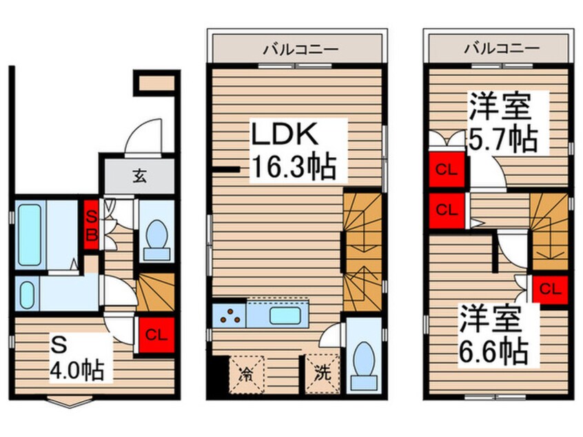 間取図 Kolet柴又#09