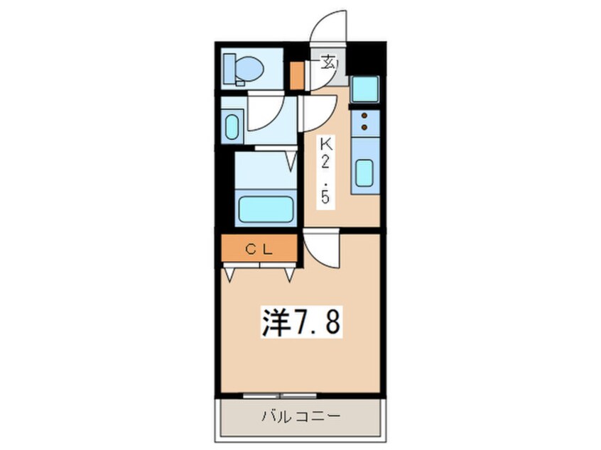 間取図 リブリ・ヴェルジュ湘南