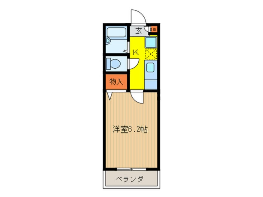 間取図 LA MAISON OGIKUBO