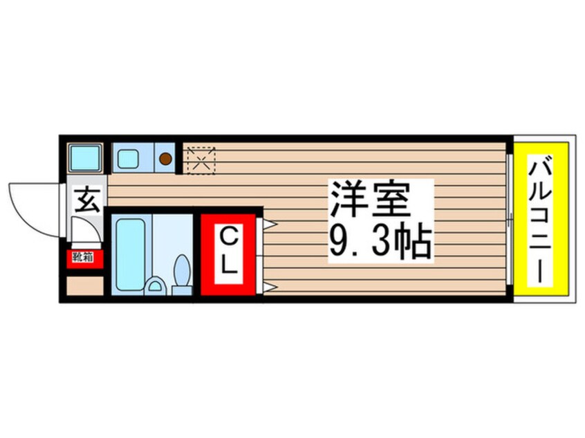 間取図 G-1BLDG.本中山