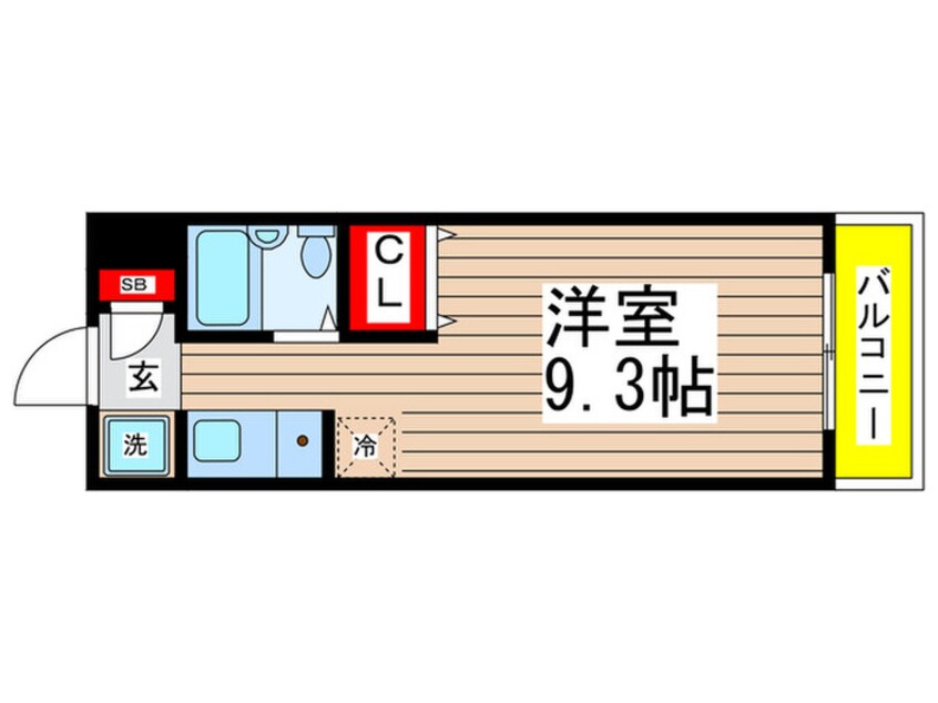 間取図 G-1BLDG.本中山