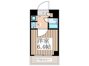 間取図 メインステージ武蔵関(305)