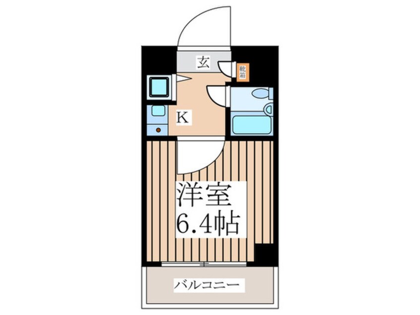 間取図 メインステージ武蔵関(305)