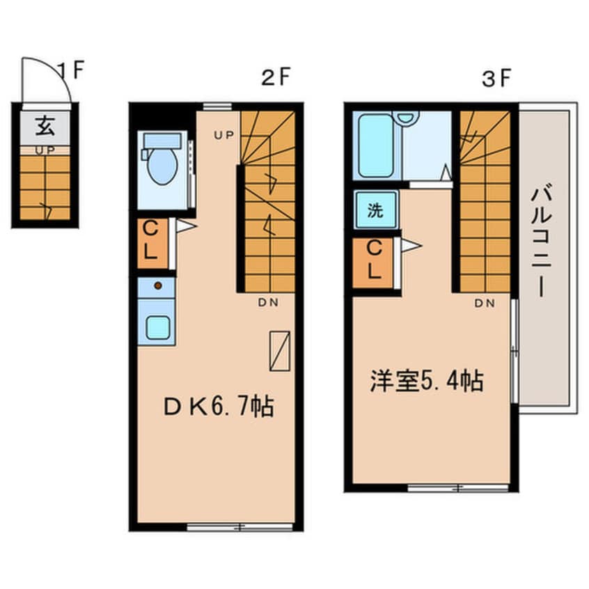 間取図 do La Tour 中野
