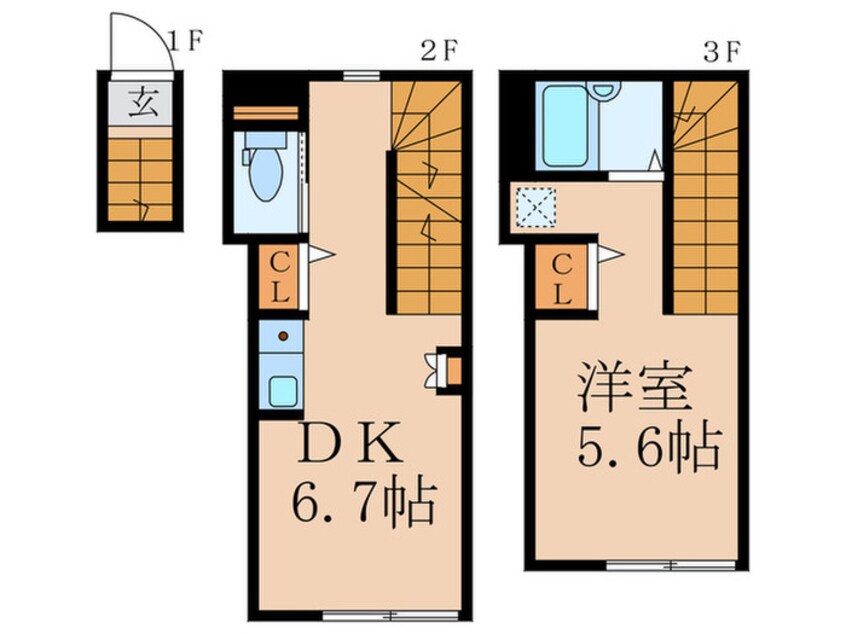 間取図 do La Tour 中野