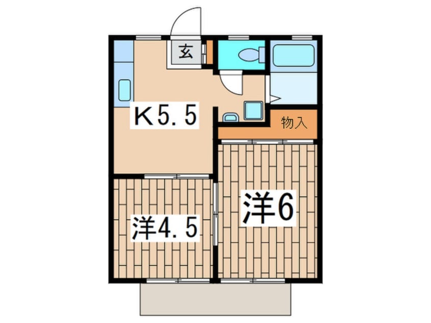 間取図 グレイス石田