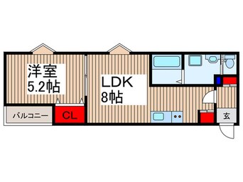 間取図 MELDIA小手指