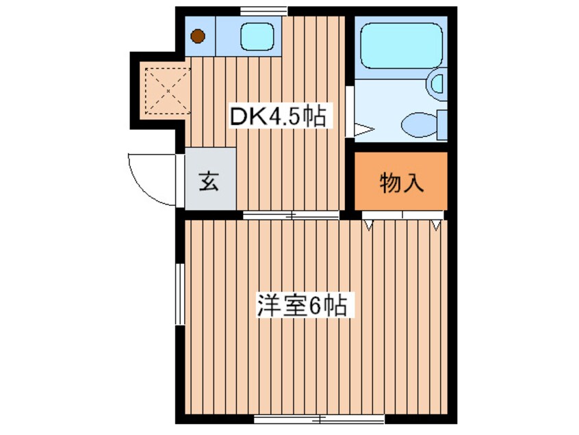 間取図 コ－ポムライ