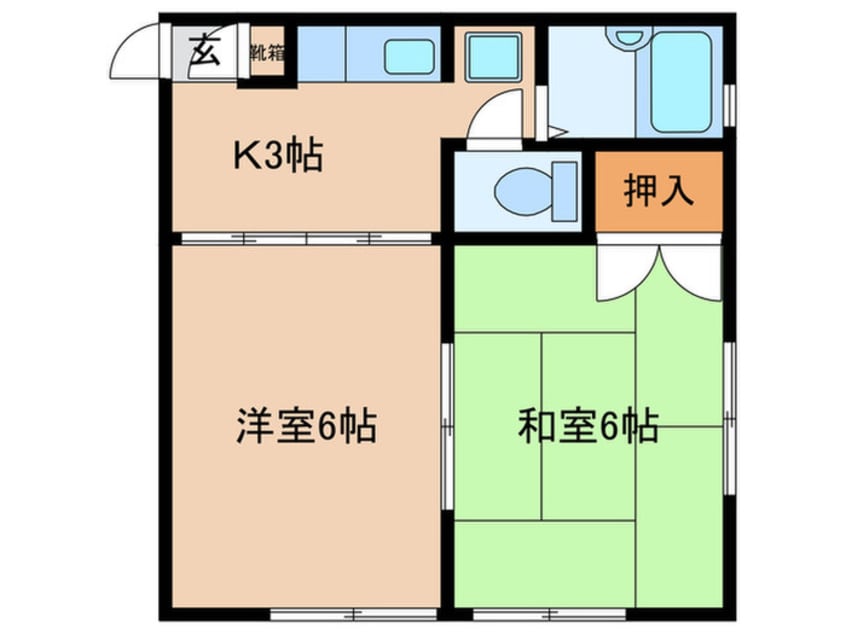 間取図 光ハイツ