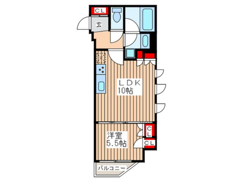 間取図 グレイスコート岩本町