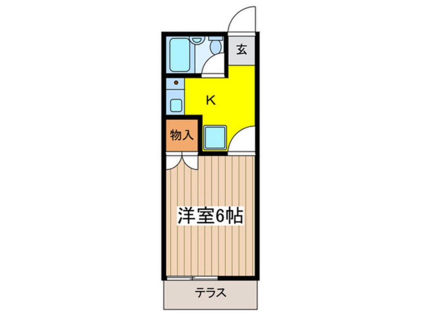 間取図 メゾンアップル