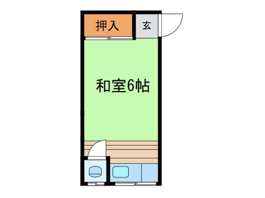 間取図 三栄荘