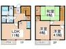 ガ－デンハウス北川 3LDKの間取り