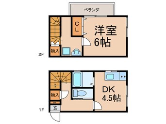 間取図 サーティ白樺