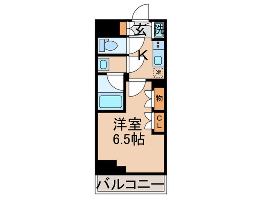 間取図 DIPS金町レジデンス(407)