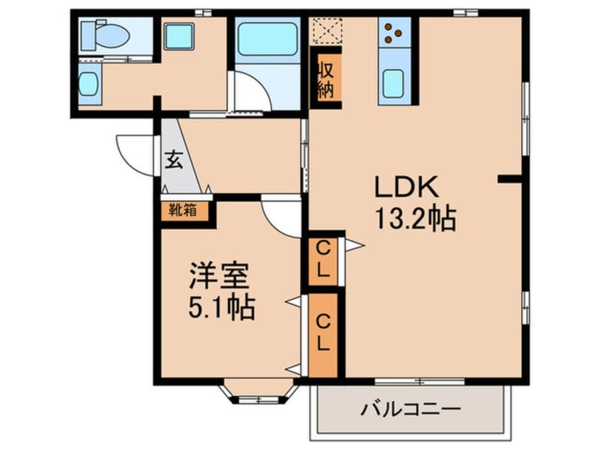 間取図 ハイム祖師谷