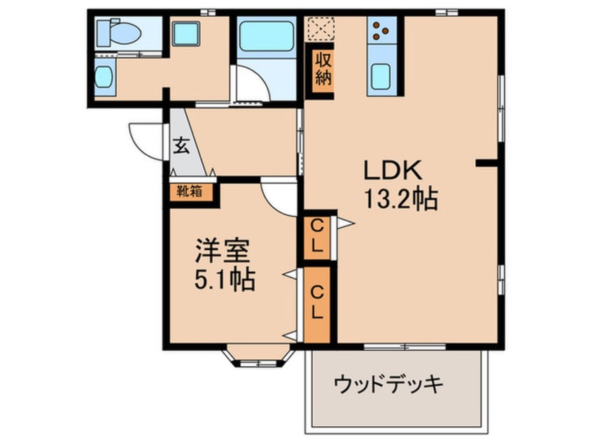 間取図 ハイム祖師谷