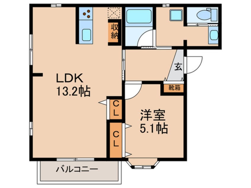 間取図 ハイム祖師谷