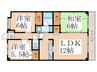 ヴェルドミ－ル小金井 3LDKの間取り