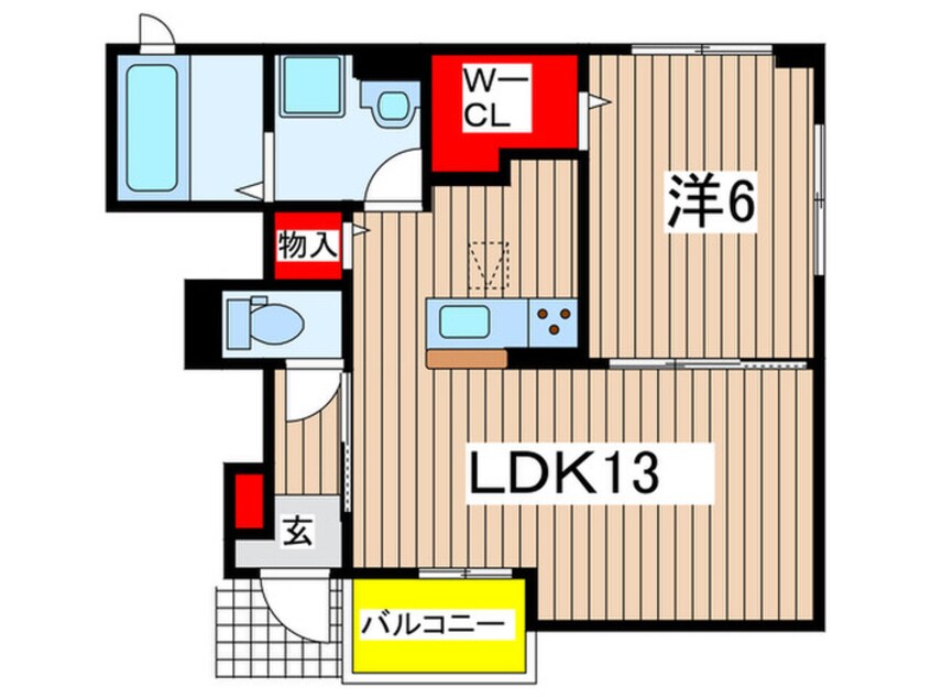 間取図 クレストコート