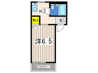 間取図 ジュネス花咲