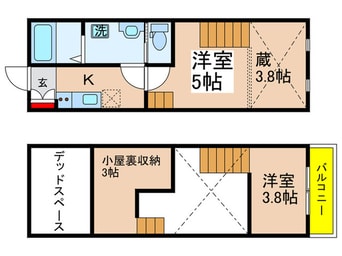間取図 ＳパレスⅣ