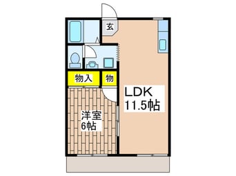 間取図 アネックスタマミ