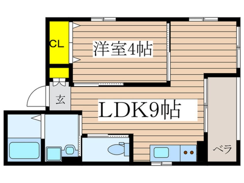 間取図 Southern Woods