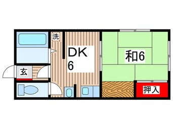 間取図 スカイハイツ