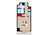 RELUXIA CITY東向島 1Kの間取り