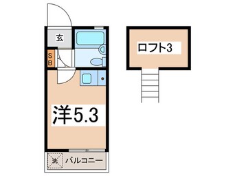 間取図 ヴィラ第二白楽