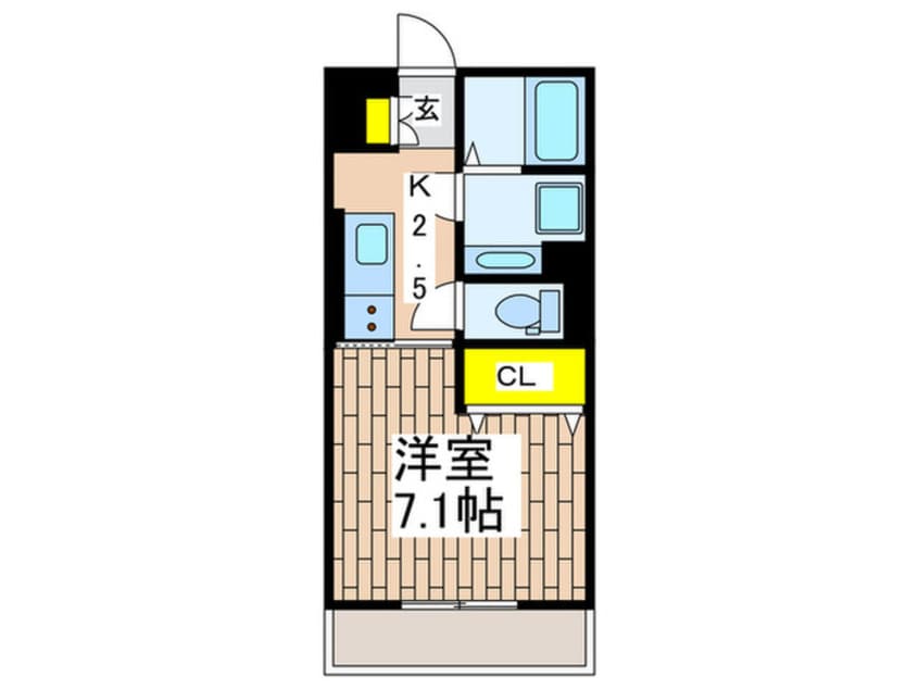 間取図 メゾン・ド・ゆめが丘