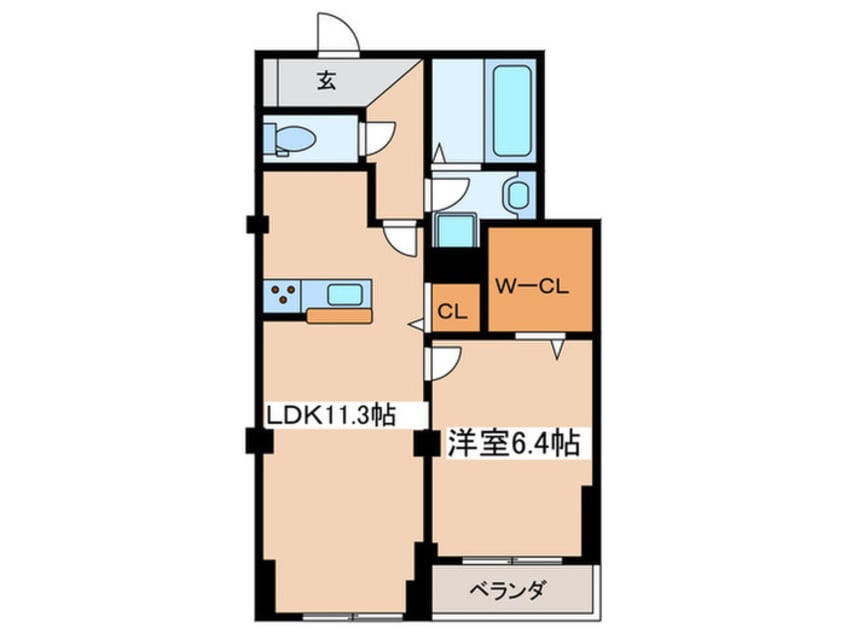 間取図 シャンポール調布