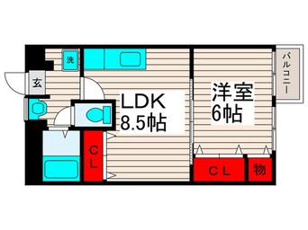 間取図 シルバーハイツ