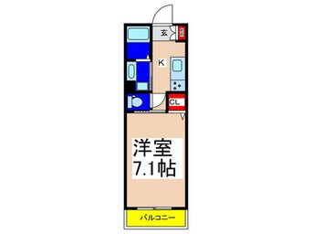 間取図 グラナーデ高野台