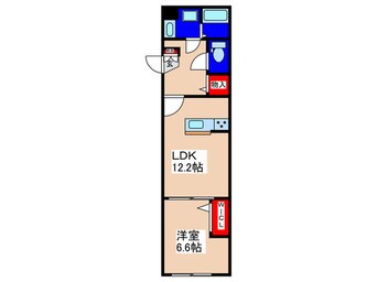 間取図 グラナーデ高野台