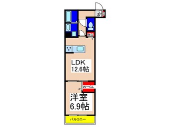 間取図 グラナーデ高野台