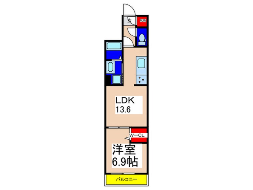 間取図 グラナーデ高野台