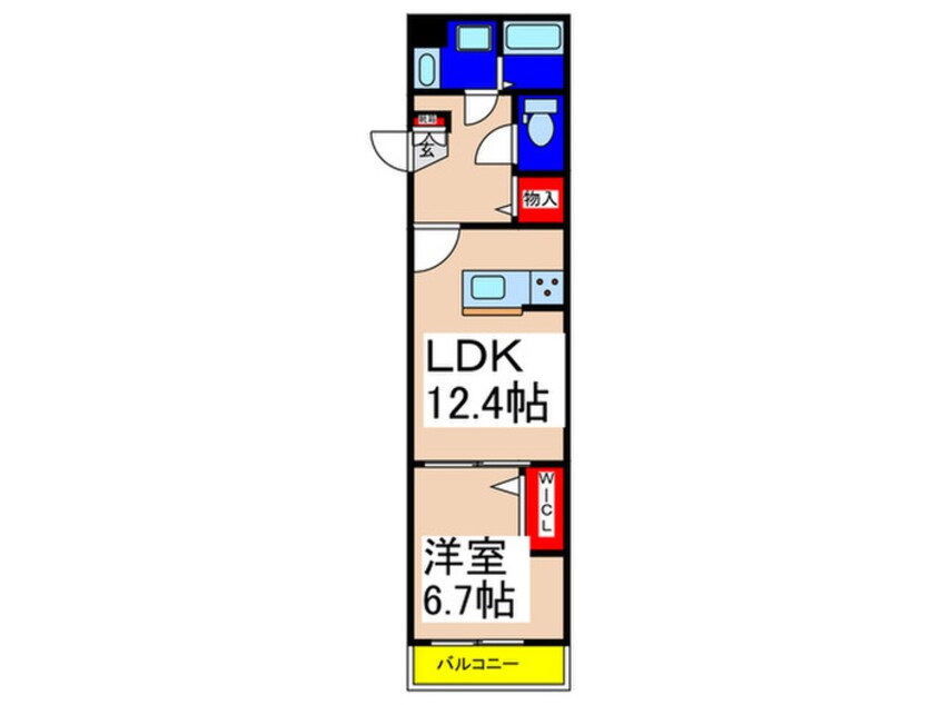 間取図 グラナーデ高野台