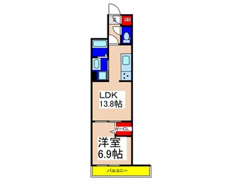 間取図 グラナーデ高野台