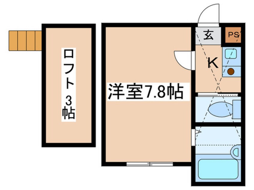 間取図 ロッシェル橋本第１５－２号棟