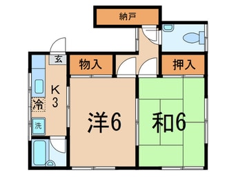 間取図 やまきやハイム