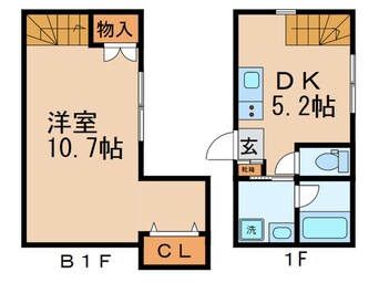 間取図 ジュネス小杉