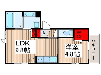 間取図 メープル・シャンテ