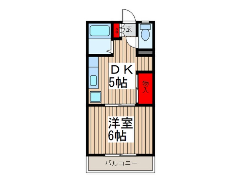 間取図 栄ハイツ