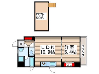 間取図 スカイヒルズ