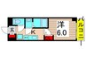 GENOVIA綾瀬Ⅱ(709) 1Kの間取り