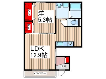 間取図 ＦＵＫＵＥＩ