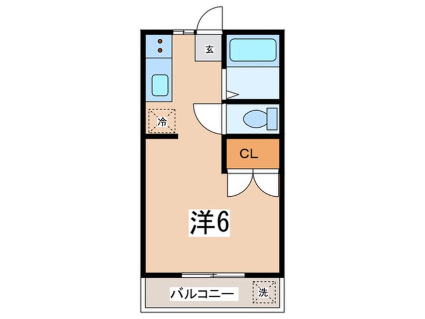 間取図 東林間セブンハイツ